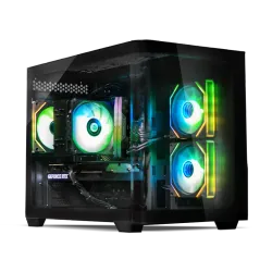 بي سي قيمنق, RYZEN 5 9600X, RTX 4070 SUPER, رام 16GB, تخزين 1 تيرا SSD,  ويندوز 11, تجميعة بي سي دي اوميغا مخصصة للالعاب