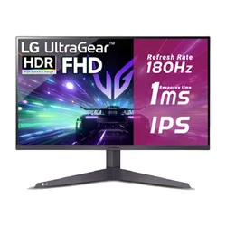 LG ULTRAGEAR 24 FHD GAMING MONITOR IPS 180Hz 1ms 24GS60F-B