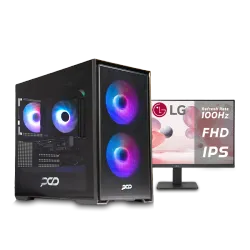 PC GAMING Desktop NVIDIA® GeForce RTX™3050 8GB i5 12400F Ram 16GB DDR5 1TB M.2 Monitor 24Inch LG Full HD Windows 11