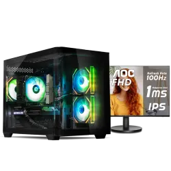 PC GAMING, i5 12400F, RTX 3050, 16GB DDR4, SSD 1TB, WINDOWS 11, PCD THE ONE FOR GAMING WITH MONITOR