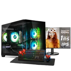 PC GAMING  i5 12400F, RTX 3050, 16GB DDR4, SSD 1TB, WINDOWS 11, PCD THE ONE FOR GAMING, WITH MONITOR INSTALLMENT