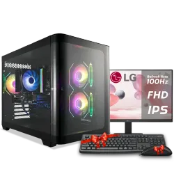 PC GAMING, i5 12400F, RTX 3050, 16GB, SSD 1TB, WINDOWS 11, PCD THE ONE FOR GAMING WITH MONITOR