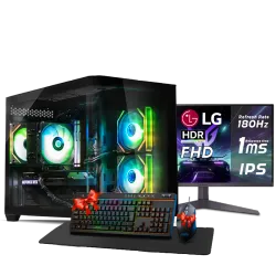 بي سي قيمنق, RYZEN 5 9600X, RTX 3060, رام 16GB, تخزين 1 تيرا SSD,  ويندوز 11, تجميعة بي سي دي ليجيند مخصصة للالعاب مع شاشة تقسيط