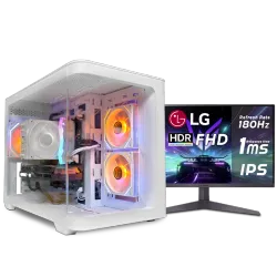 PC GAMING, i5 14400F, RTX 3060, 16GB, SSD 1TB, WINDOWS 11, PCD LEGEND FOR GAMING WITH MONITOR INSTALLMENT
