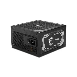 مزود طاقة , ام اس اي , MAG A1000GL PCIE5 , 1000واط , ذهبي , معياري بالكامل , GEN5 , أسود (306-7ZP9B18-CE0)
