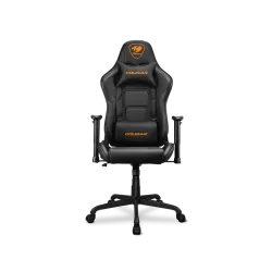 COUGAR Armor Elite Gaming Chair - Ergonomic Design with 160° Reclining, 2D Adjustable Armrests, Durable Materials, and 120kg Weight Capacity ( BLACK )