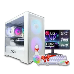 PC GAMING Desktop NVIDIA® GeForce RTX™4060 8GB i5 13400F Ram 16GB DDR5 1TB M.2 Windows 11, WITH  LG 24 INCH MONITOR  DLSS3