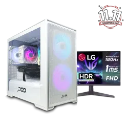 PC GAMING Desktop NVIDIA® GeForce RTX™4060 8GB i5 12400F Ram 16GB DDR5 1TB M.2 Monitor 24Inch Full HD Windows 11, DLSS3