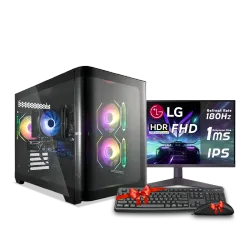 PC GAMING, i5 12400F, RTX 4060, 16GB, SSD 1TB, WINDOWS 11, PCD LEGEND FOR GAMING WITH MONITOR