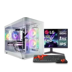 PC GAMING, i5 14400F, RTX 4060, 16GB, SSD 1TB, WINDOWS 11, PCD LEGEND FOR GAMING WITH MONITOR