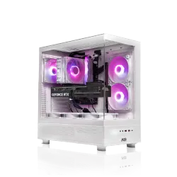 PC GAMING  WHITE Desktop NVIDIA GeForce RTX 4070 SUPER 12GB i5 14400F Ram 16GB DDR5 1TB M.2 Windows 11 , DLSS3