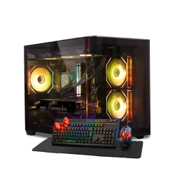 بي سي قيمنق, i5 14600KF, RTX 4070 SUPER, رام 16GB, تخزين 1 تيرا SSD,  ويندوز 11, تجميعة بي سي دي اوميغا مخصصة للالعاب والتصميم وصناع المحتوى تقسيط