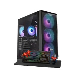 بي سي قيمنق, RYZEN 5 9600X, RTX 5050, رام 16GB, تخزين 1 تيرا SSD,  ويندوز 11, تجميعة بي سي دي ذا ون مخصصة للالعاب