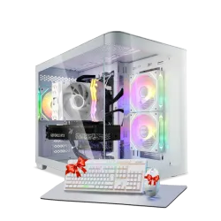 بي سي قيمنق, i5 14400F, RTX 5050, رام 16GB, تخزين 1 تيرا SSD,  ويندوز 11, تجميعة بي سي دي ذا ون مخصصة للالعاب