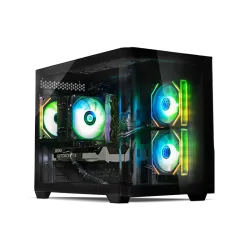 بي سي قيمنق, RYZEN 5 9600X, RTX 5060TI, رام 16GB, تخزين 1 تيرا SSD,  ويندوز 11, تجميعة بي سي دي ميغا مخصصة للالعاب