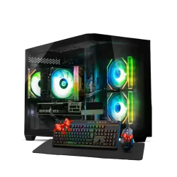 بي سي قيمنق, i5 14400F, RTX 5060TI, رام 16GB, تخزين 1 تيرا SSD,  ويندوز 11, تجميعة بي سي دي ميغا مخصصة للالعاب 