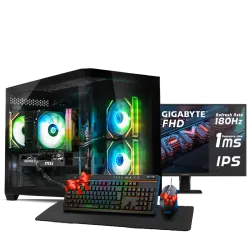 PC GAMING, RYZEN 5 9600X, RTX 5060TI, 16GB, SSD 1TB, WINDOWS 11, PCD MEGA FOR GAMING WITH MONITOR INSTALLMENT