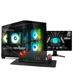 PC GAMING, RYZEN 5 9600X, RTX 5060TI, 16GB, SSD 1TB, WINDOWS 11, PCD MEGA FOR GAMING WITH MONITOR