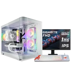 PC GAMING, RYZEN 5 9600X, RTX 5060TI, 16GB, SSD 1TB, WINDOWS 11, PCD MEGA FOR GAMING WITH MONITOR