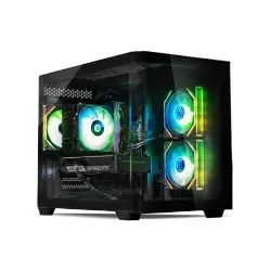 بي سي قيمنق, i5 14400F, RTX 5060TI, رام 16GB, تخزين 1 تيرا SSD,  ويندوز 11, تجميعة بي سي دي ميغا مخصصة للالعاب 