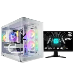 PC GAMING, i5 14400F, RTX 5060TI, 16GB, SSD 1TB, WINDOWS 11, PCD MEGA FOR GAMING WITH MONITOR