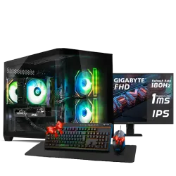 PC GAMING, i5 14400F, RTX 5060TI, 16GB, SSD 1TB, WINDOWS 11, PCD MEGA FOR GAMING 