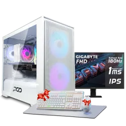 PC GAMING, i5 14400F, RTX 5060TI, 16GB, SSD 1TB, WINDOWS 11, PCD MEGA FOR GAMING WITH MONITOR INSTALLMENT