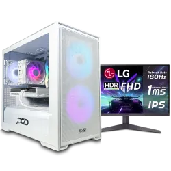 بي سي قيمنق, i5 14400F, RTX 5060TI, رام 16GB, تخزين 1 تيرا SSD,  ويندوز 11, تجميعة بي سي دي ميغا مخصصة للالعاب مع شاشة 