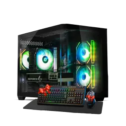 بي سي قيمنق, i5 14400F, RTX 5060TI, رام 16GB, تخزين 1 تيرا SSD,  ويندوز 11, تجميعة بي سي دي ميغا مخصصة للالعاب تقسيط