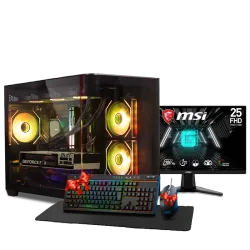بي سي قيمنق, i5 14600KF, RTX 5060TI, رام 16GB, تخزين 1 تيرا SSD,  ويندوز 11, تجميعة بي سي دي ميغا مخصصة للالعاب والتصميم وصناع المحتوى مع شاشة تقسيط