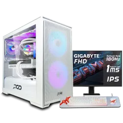 PC GAMING, i5 14600KF, RTX 5060TI, 16GB, SSD 1TB, WINDOWS 11, PCD MEGA FOR GAMING, DESIGN, CONTENT CREATOR WITH MONITOR