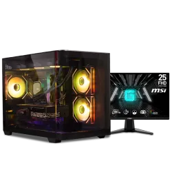 PC GAMING, i5 14600KF, RTX 5060TI, 16GB, SSD 1TB, WINDOWS 11, PCD MEGA FOR GAMING, DESIGN, CONTENT CREATOR WITH MONITOR INSTALLMENT