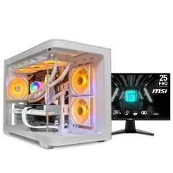 PC GAMING, i5 14600KF, RTX 5060TI, 16GB, SSD 1TB, WINDOWS 11, PCD MEGA FOR GAMING, DESIGN, CONTENT CREATOR WITH MONITOR INSTALLMENT
