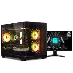 PC GAMING, Ultra 7 265KF, RTX 5060TI, 32GB, SSD 1TB, WINDOWS 11, PCD MEGA FOR GAMING, DESIGN, CONTENT CREATOR WITH MONITOR