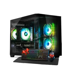 بي سي قيمنق, i5 14400F, RTX 5060, رام 16GB, تخزين 1 تيرا SSD,  ويندوز 11, تجميعة بي سي دي ليجيند مخصصة للالعاب تقسيط