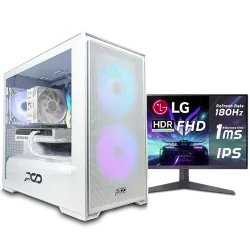  بي سي قيمنق, i5 14400F, RTX 5060, رام 16GB, تخزين 1 تيرا SSD,  ويندوز 11, تجميعة بي سي دي ليجيند مخصصة للالعاب مع شاشة تقسيط