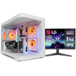 PC GAMING, i5 14400F, RTX 5060, 16GB, SSD 1TB, WINDOWS 11, PCD LEGEND FOR GAMING WITH MONITOR INSTALLMENT