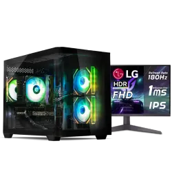 PC GAMING, RYZEN 5 9600X, RTX 5060, 16GB, SSD 1TB, WINDOWS 11, PCD LEGEND FOR GAMING WITH MONITOR INSTALLMENT