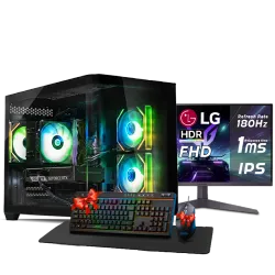  بي سي قيمنق, i5 14400F, RTX 5060, رام 16GB, تخزين 1 تيرا SSD,  ويندوز 11, تجميعة بي سي دي ليجيند مخصصة للالعاب مع شاشة تقسيط