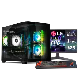 PC GAMING, i5 14400F, RTX 5060, 16GB, SSD 1TB, WINDOWS 11, PCD LEGEND FOR GAMING WITH MONITOR