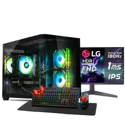 PC GAMING, i5 14400F, RTX 5060, 16GB, SSD 1TB, WINDOWS 11, PCD LEGEND FOR GAMING WITH MONITOR
