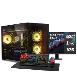 بي سي قيمنق, i5 14600KF, RTX 5060 رام 16GB, تخزين 1 تيرا SSD,  ويندوز 11, تجميعة بي سي دي ليجيند مخصصة للالعاب والتصميم وصناع المحتوى مع شاشة
