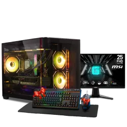 بي سي قيمنق, i5 14600KF, RTX 5060 رام 16GB, تخزين 1 تيرا SSD,  ويندوز 11, تجميعة بي سي دي ليجيند مخصصة للالعاب والتصميم وصناع المحتوى مع شاشة تقسيط