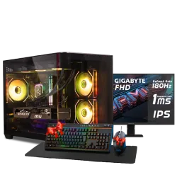 بي سي قيمنق, i5 14600KF, RTX 5060 رام 16GB, تخزين 1 تيرا SSD,  ويندوز 11, تجميعة بي سي دي ليجيند مخصصة للالعاب والتصميم وصناع المحتوى مع شاشة