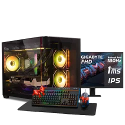 بي سي قيمنق, i5 14600KF, RTX 5060 رام 16GB, تخزين 1 تيرا SSD,  ويندوز 11, تجميعة بي سي دي ليجيند مخصصة للالعاب والتصميم وصناع المحتوى مع شاشة