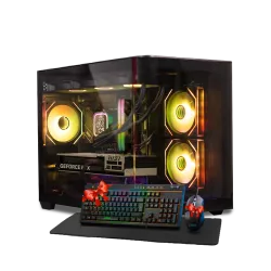 بي سي قيمنق, i5 14600KF, RTX 5060TI, رام 16GB, تخزين 1 تيرا SSD,  ويندوز 11, تجميعة بي سي دي ميغا مخصصة للالعاب والتصميم وصناع المحتوى