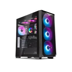 بي سي قيمنق, i5 14600KF, RTX 5060TI, رام 16GB, تخزين 1 تيرا SSD,  ويندوز 11, تجميعة بي سي دي ميغا مخصصة للالعاب والتصميم وصناع المحتوى