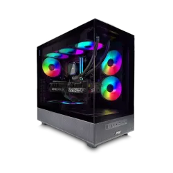 بي سي قيمنق, RYZEN 7 9800X3D, RTX 5070, رام 32GB, تخزين 1 تيرا SSD, ويندوز 11, تجميعة بي سي دي اوميغا مخصصة للالعاب والتصميم وصناع المحتوى