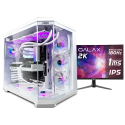 PC GAMING,Ultra 7 265KF, RTX 5070, 32GB, SSD 1TB, WINDOWS 11, PCD OMEGA FOR GAMING, DESIGN, CONTENT CREATOR WITH MONITOR