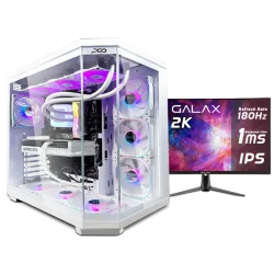 PC GAMING,Ultra 7 265KF, RTX 5070, 32GB, SSD 1TB, WINDOWS 11, PCD OMEGA FOR GAMING, DESIGN, CONTENT CREATOR WITH MONITOR